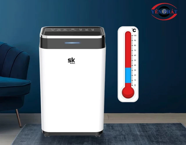 Ảnh hưởng từ môi trường gây máy hút ẩm đóng tuyết