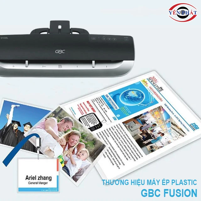 thương hiệu máy ép plastic GBC Fusion