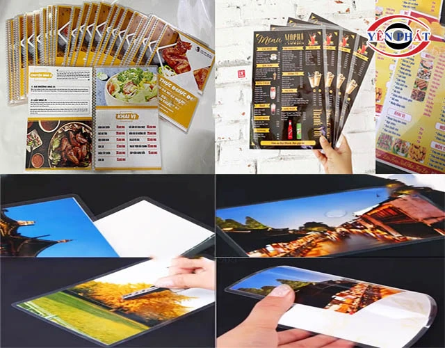 ứng dụng giấy ép plastic A4