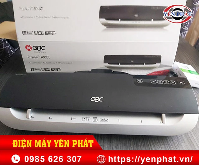 yên phát bán máy ép plastic GBC Fusion giá rẻ