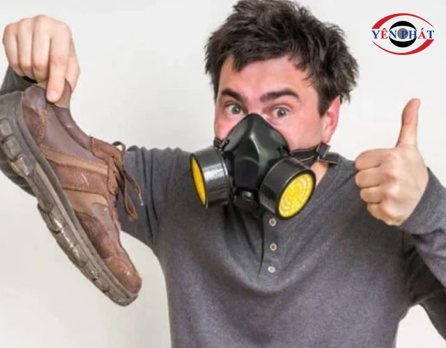 Mùi giày do bị hôi chân