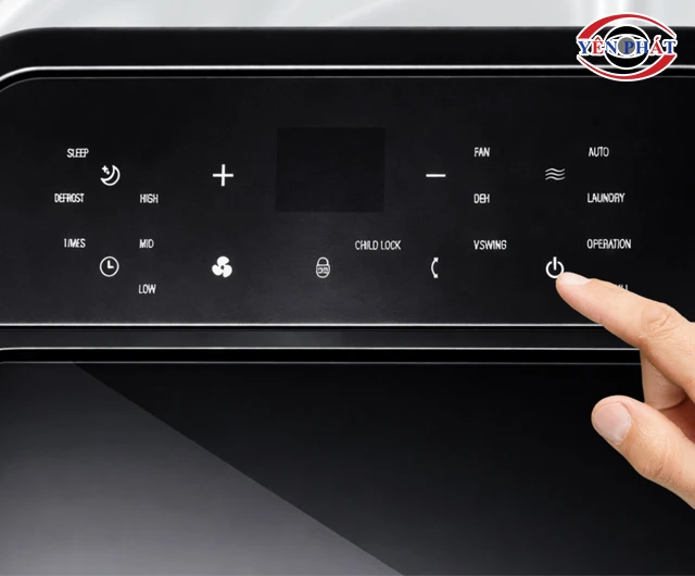 Màn hình máy hút ẩm 14L