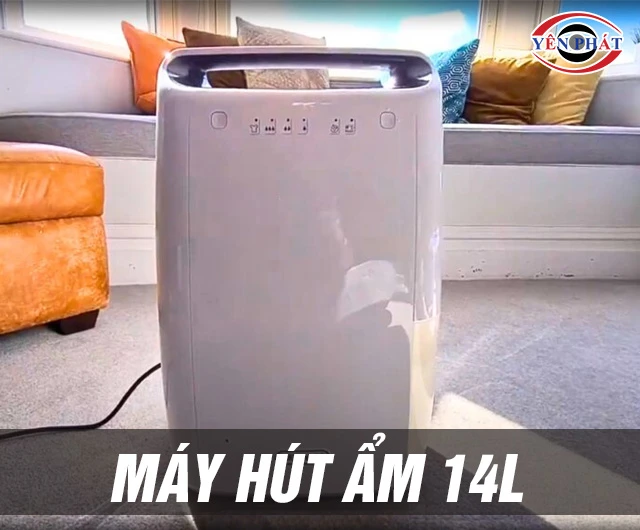 TOP 8 máy hút ẩm 14L: Gọn - Hút khỏe - Cân bằng ẩm tốt