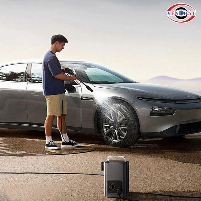 sử dụng máy rửa xe Baseus