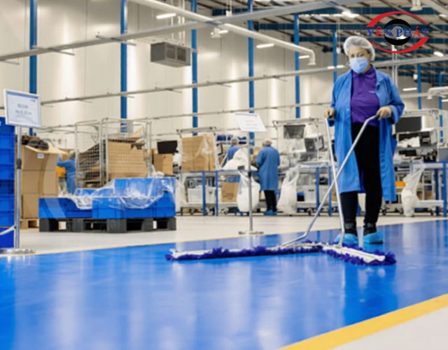 Tại sao vệ sinh nhà xưởng là khoản đầu tư chiến lược?