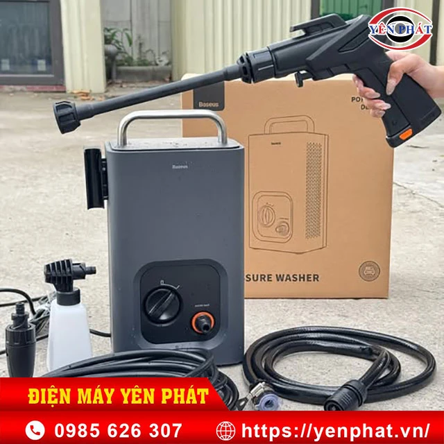 yên phát bán máy rửa xe Baseus giá rẻ