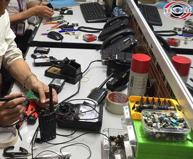 Bảng giá dịch vụ sửa chữa bộ đàm tham khảo