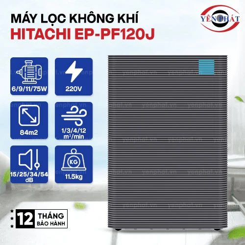 Máy lọc không khí Hitachi EP-PF120J 2