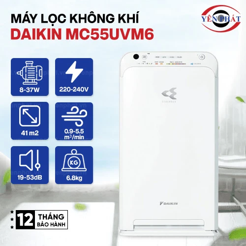 Máy lọc không khí Daikin MC55UVM6 2