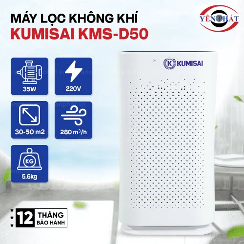 Máy lọc không khí Kumisai KMS-D50 2