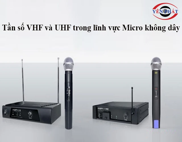 Trong lĩnh vực Micro không dây