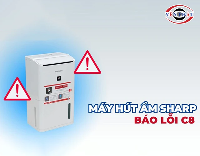 Lỗi C8 máy lọc không khí Sharp
