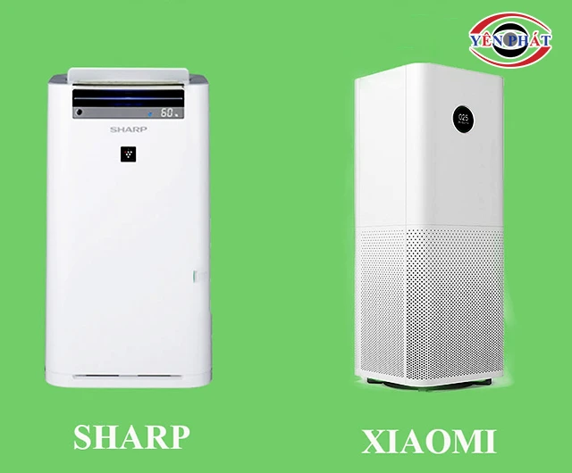 So sánh máy lọc không khí Sharp và Xiaomi: Ưu - Nhược điểm
