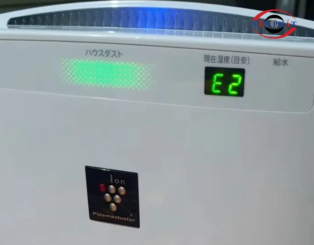 Các loại đèn báo chức năng trên máy lọc khí Sharp