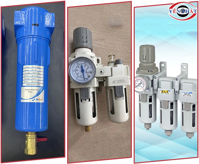 Các loại lọc nước máy nén khí 