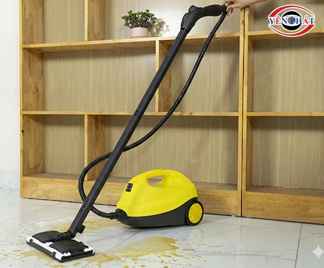 Tẩy nền gạch bị ố vàng hơi nước nóng