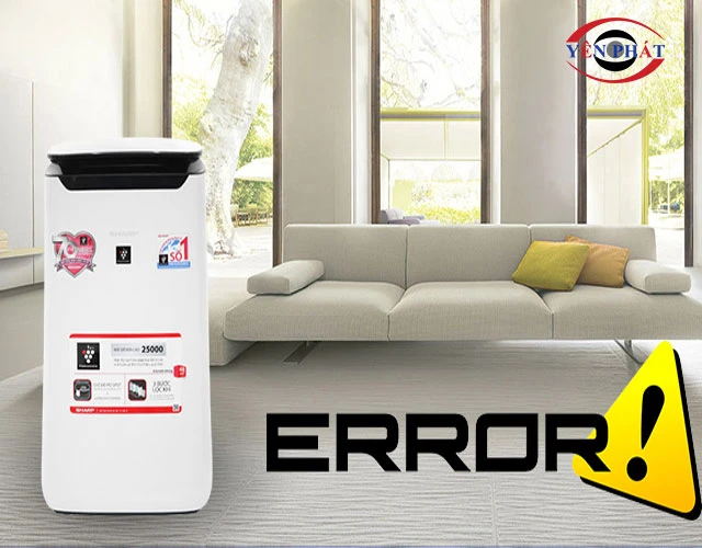 Tổng hợp các mã lỗi máy lọc Sharp có thể khắc phục bằng cách reset