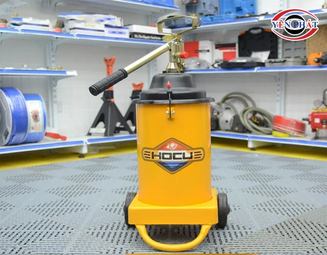 Quy trình các bước bơm mỡ máy xúc