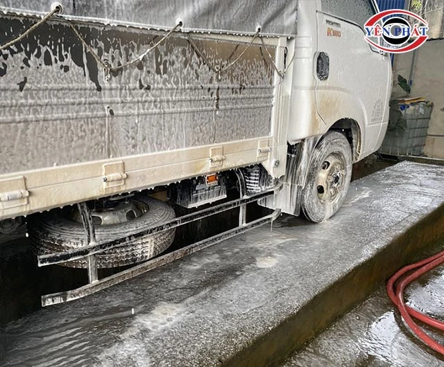 Bột rửa xe không chạm vệ sinh nhanh