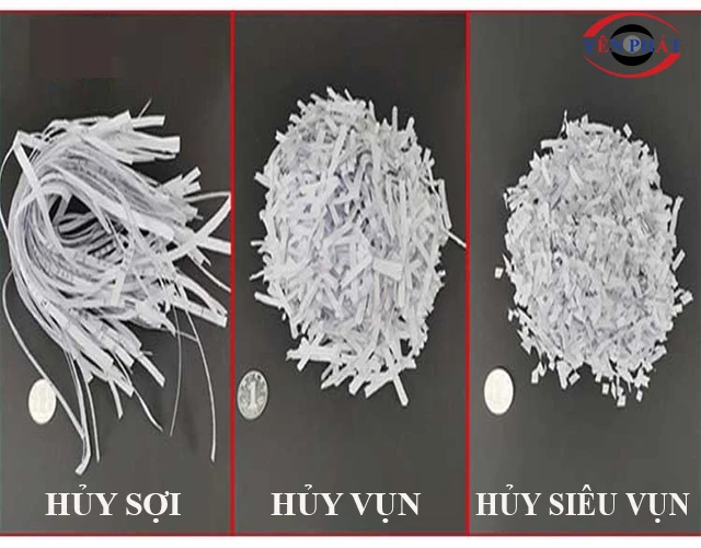 Kiểu hủy giấy máy hủy tài liệu Silicon