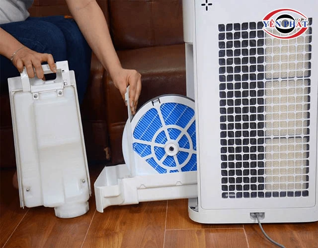 Lỗi C4 máy lọc không khí Sharp ngừng hoạt động