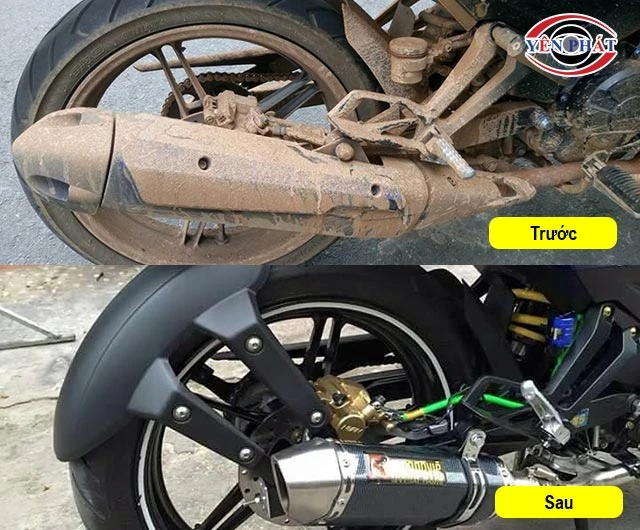 lợi ích rửa xe Exciter 150