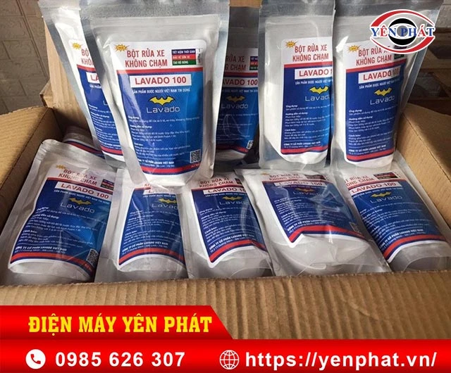 yên phát bán bột rửa xe không chạm chính hãng