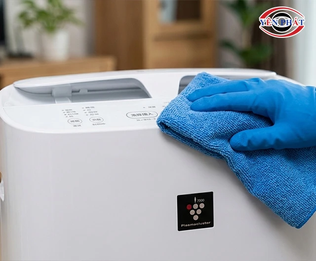 lau thân máy lọc