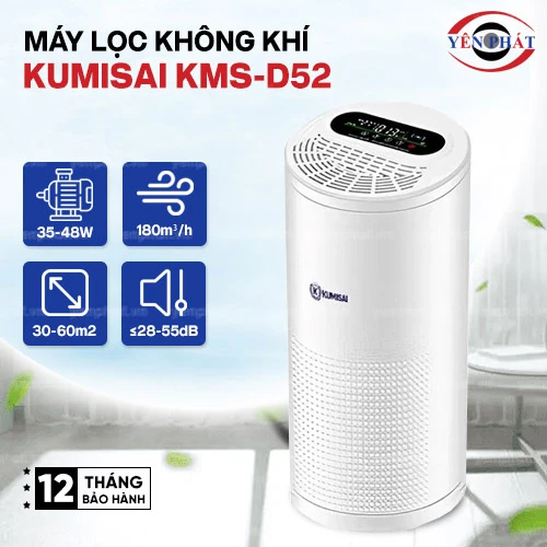 Máy lọc không khí Kumisai KMS D52 2