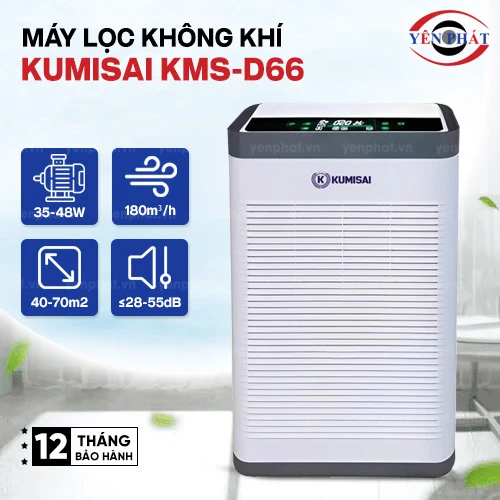 Máy lọc không khí Kumisai KMS D66 2