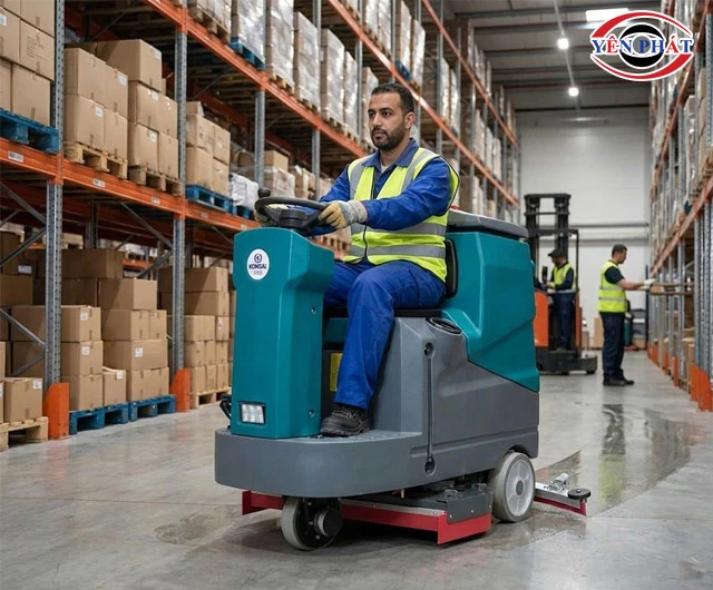 máy chà sàn ngồi lái Kumisai KMS D8F