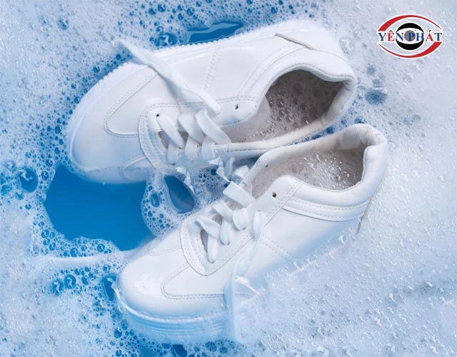 xả sạch xà phòng