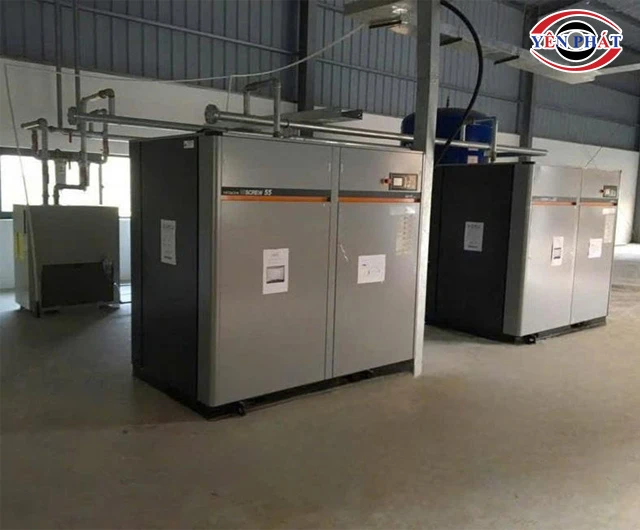 Máy nén khí biến tần 55kW Hitachi 