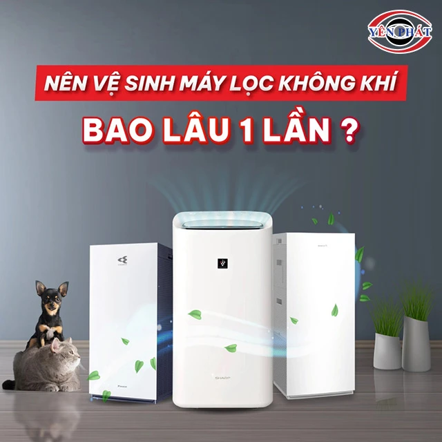 khi nào nên vệ sinh máy lọc khí Daikin