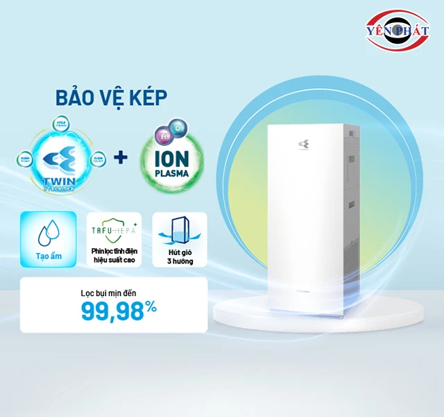 lợi ích của máy lọc không khí Daikin