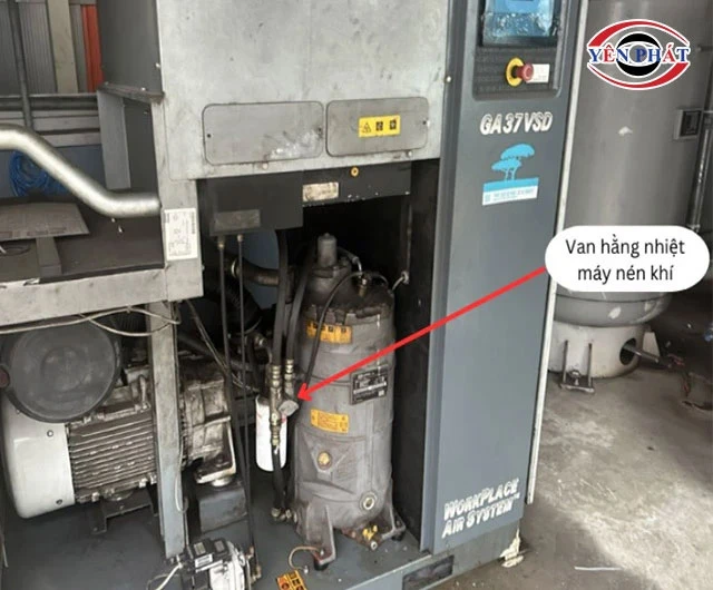 Lỗi van hằng nhiệt (Van điều khiển nhiệt độ dầu)