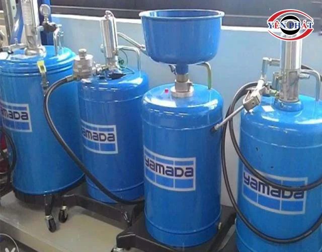 máy bơm mỡ Yamada full phụ kiện