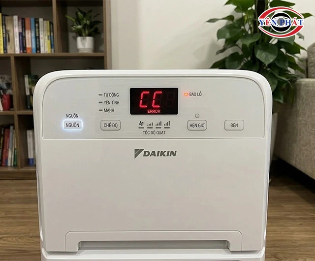 máy lọc không khí Daikin báo Lỗi CC