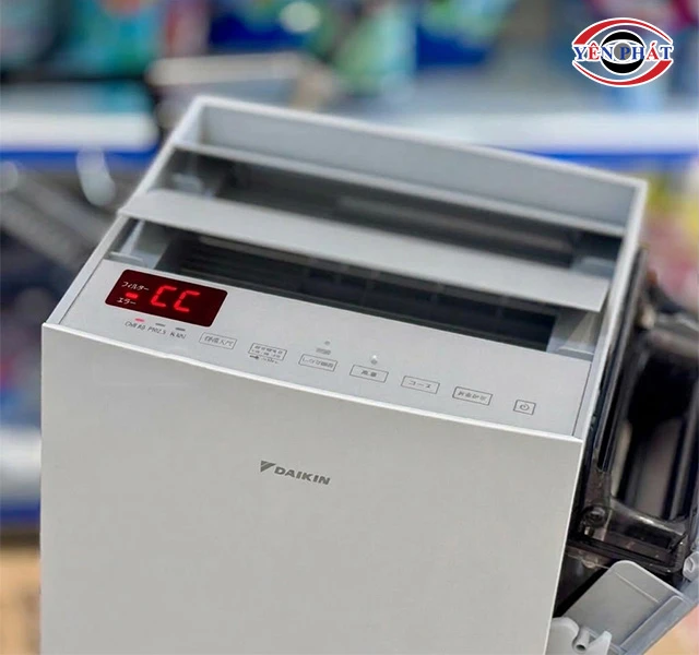 máy lọc Daikin vẫn hiển thị lỗi CC