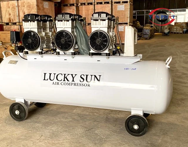 Máy nén khí 180L không dầu (Dòng khí sạch)