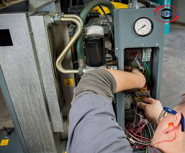 Máy nén khí không khởi động được