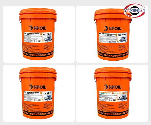 phân loại dầu máy nén khí theo độ nhớt