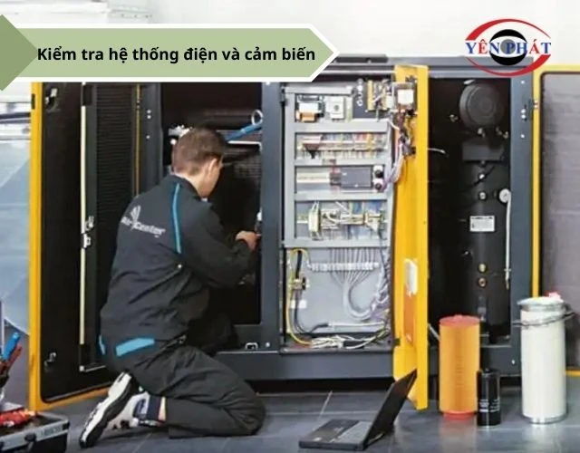 Bạn cần kiểm tra thật kỹ hệ thống nguồn điện và cảm biến, đảm bảo chúng hoạt động ổn định