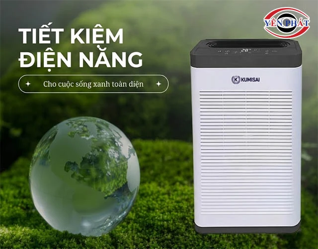 Máy lọc không khí Kumisai KMS-D60 tiết kiệm điện