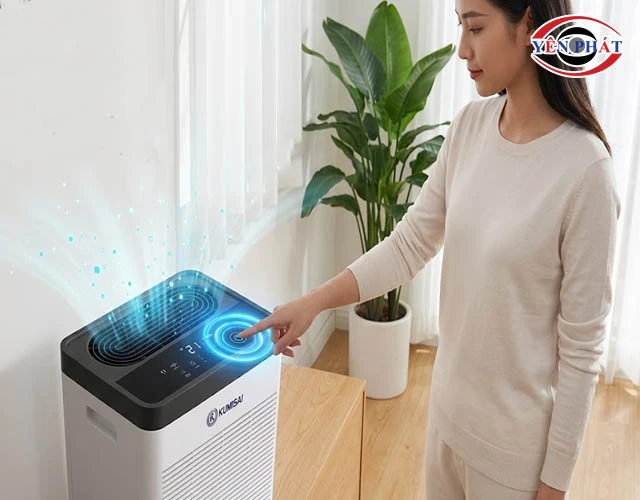 sử dụng Máy lọc không khí Kumisai KMS-D60