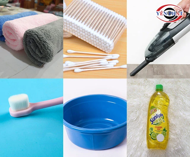 dụng cụ Vệ sinh máy lọc không khí Sharp