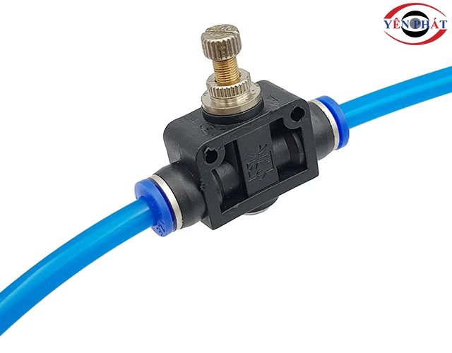 cơ chế hoạt động của van tiết lưu khí nén