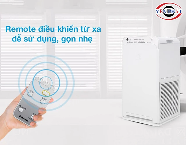 Máy lọc không khí Daikin MC55UVM6 điều khiển từ xa