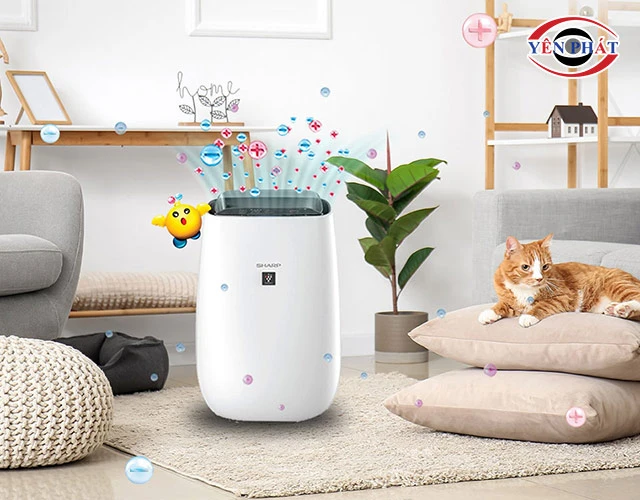  máy lọc không khí Sharp lọc bụi tốt