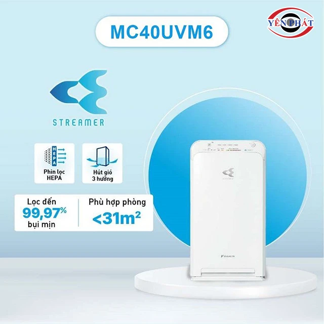 Máy lọc không khí Daikin MC40UVM6
